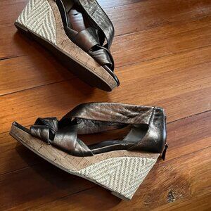 Cole Haan Nike Air esparille wedge heel